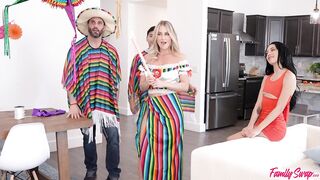Andi Avalon And Bianca Bangs Swapmoms Cinco De Mayo Pussy - FamilySwap