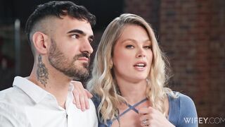 Sammm Next Door And Alex Tiny Hotwife Devours Monster BBC - Wifey