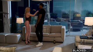 BLACKED Stunning Blonde Mia Malkova Loves BBC in First IR!!