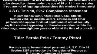 Persia Pele Fucking In The Office With Her Big Tits - Tommy Pistol