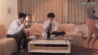 (Eng Sub) Secretly Teasing The Wife Of A Sexless Boss And Playing With Her... Making Her A Prisoner Of Adulterous Sex - Momoko Isshiki