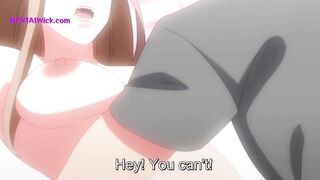 Secret Night with My Roommate Gets Interrupted by Stepsis - Anime Hentai, ENG Sub