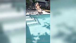 Scarlettkissesxo - Hardcore Cock Sucking Riding With Hot Pool Boy