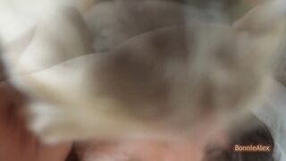 Bonnie didn't realize anything was wrong, since she was so horny