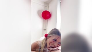 ScarlettKissesXO Pennywise Cosplay SexTape Video Leaked