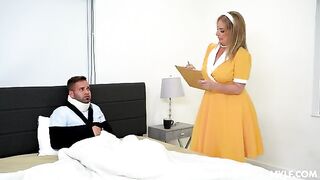 You Can't Use Your Arms to Jerk Off? Let Your Assistant Fuck You