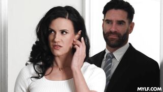 Hot milf submits to guy and lets herself get fucked ????