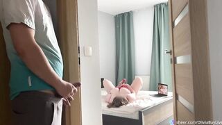 I couldn't resist my Step Sister's Big Ass and Big natural Tits - I must Fuck Her Pussy Now!