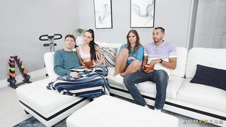 Sneaky Roommate Dom Video With Rion King, Alex Jones, Aubree Valentine, Gizelle Blanco