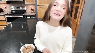 Little Step Daughter Gives Her Pussy to Old Man