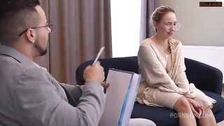 Turned shy girl into a naughty slut - The therapy went fine!