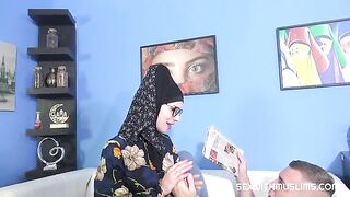 Sexy Hijab Slut Really Desires For A Hard Cock