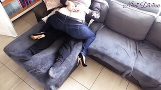 I play with this PAWG's huge ass before fucking her big bouncing booty!