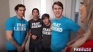 Meet the World’s Only Freeuse Realtor! Mia vs. Frat House