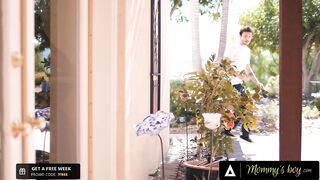 MOMMY'S BOY - Hot MILF Sarah Vandella Is Caught Cheating With Horny Stepson's Asian Crush Kimmy Kimm