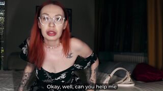 Redhead Aunt Sleeps Over And Secretly Craves My Cock All Night