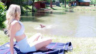 Maya Rose Enjoys The Outdoors With A Hard Cock - Maya Rose