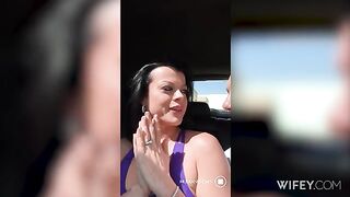 Nadia And Jason - Anal-Craving Hotwife Gapes For BBC