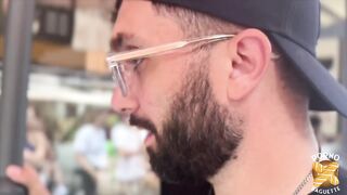 Pam, the bombshell blonde, gets blown away by a beautiful cock!