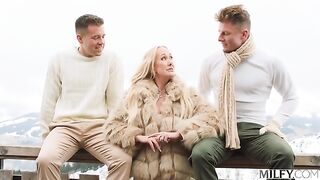 Boss Wife Brandi Gets Spit-Roasted