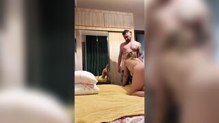 Turkish-speaking The Sarsilmaz and the Russian girl