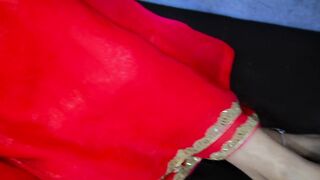 Nand bhabhi was having sex with a banana her friend saw it