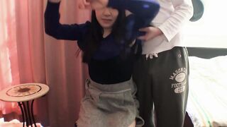 Japanese girl rides random guys dick - Asian Impulse
