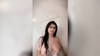 Mia Khalifa - Naked Hot Shower NEW PPV