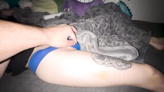 Brother caught smelling his hot step sisters vibrator while she was sleeping in her bed!