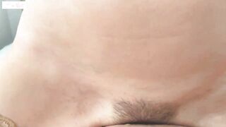 Pussyjob: I'll slide on your cock with my hairy pussy until you cum - EVA MYST