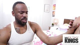Filthy Taboo - Petite Ebony Stepdaughter Babe Gets Dicked Good By Her Concerned Stepdad - Petite Deepthroat
