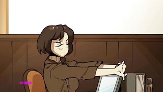 ORDER COMPLETED! Huge Barista Delivers Her Ass Instead Of Coffee - Cartoon Porn Parody