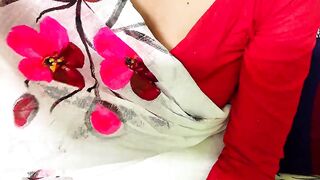 Baishak special day with my sexy and hot wife
