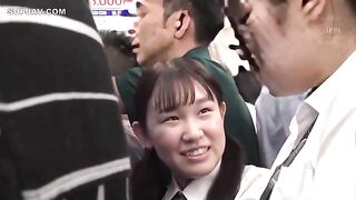 痴漢　連射電車　女子